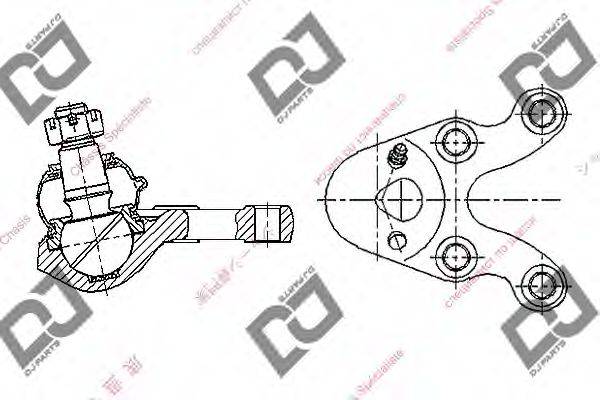 Несущий / направляющий шарнир DB1042 DJ PARTS