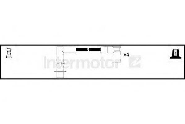 Комплект проводов зажигания DRL732 REMY