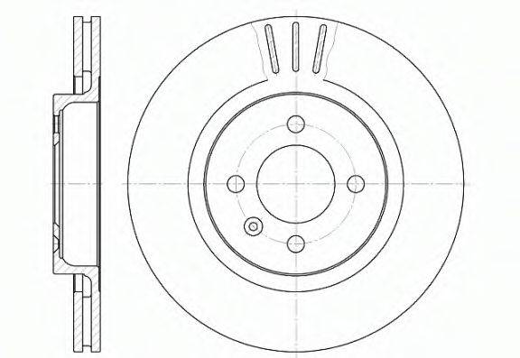 Тормозной диск V2261V LPR