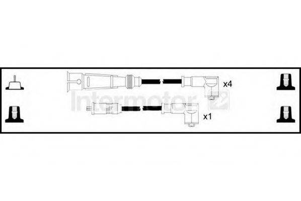 Комплект проводов зажигания 73589 STANDARD