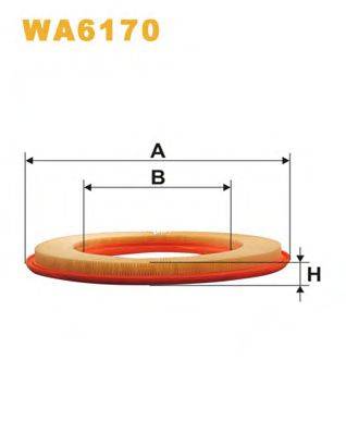 Фильтр воздушный WA6170 WIX FILTERS