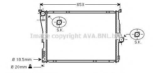 Теплообменник 60802 NISSENS