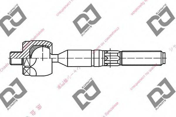 Осевой шарнир, рулевая тяга DR1015 DJ PARTS