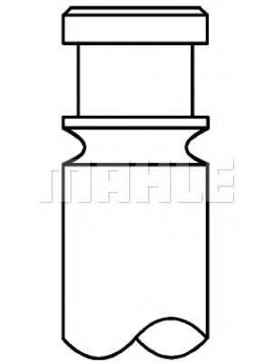 Впускной клапан 037 VE 31084 000 MAHLE ORIGINAL