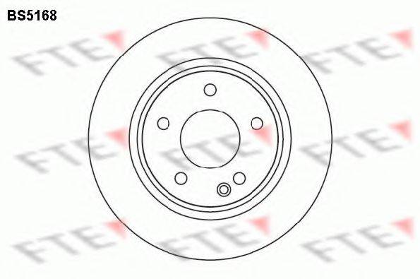 Тормозной диск BS5168 FTE