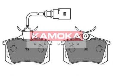 Комплект тормозных колодок, дисковый тормоз JQ1012962 KAMOKA