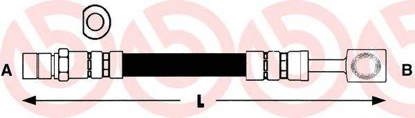 Тормозной шланг T 59 009 BREMBO