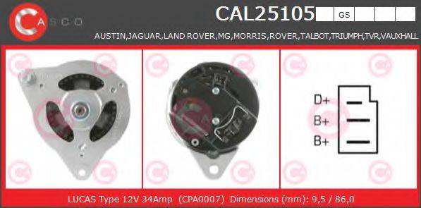 Генератор CAL25105GS CASCO