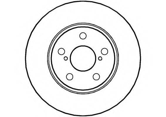 Тормозной диск NBD614 NATIONAL