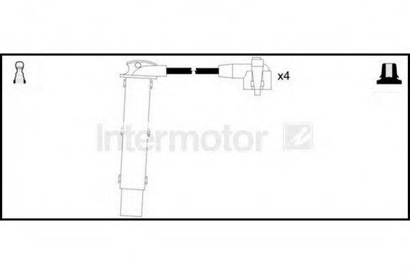 Комплект проводов зажигания 83052 STANDARD