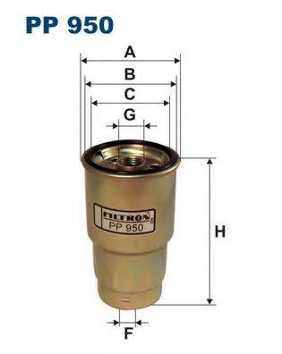 Фильтр топливный PP950 FILTRON