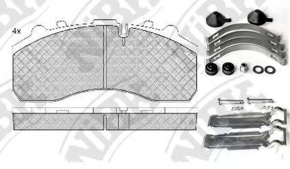 Комплект тормозных колодок PN0908 NiBK