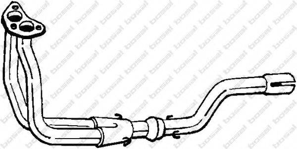 Труба выхлопного газа 782-543 BOSAL