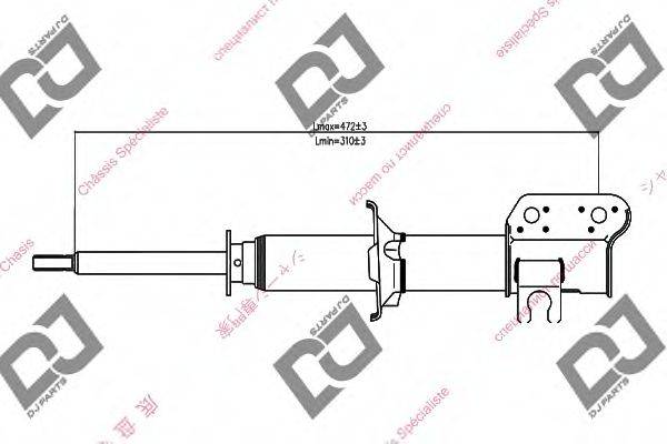 Амортизатор DS1356GS DJ PARTS