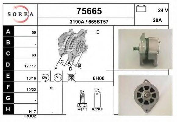 Генератор 75665 EAI