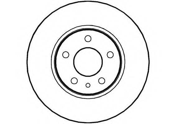 Тормозной диск NBD775 NATIONAL