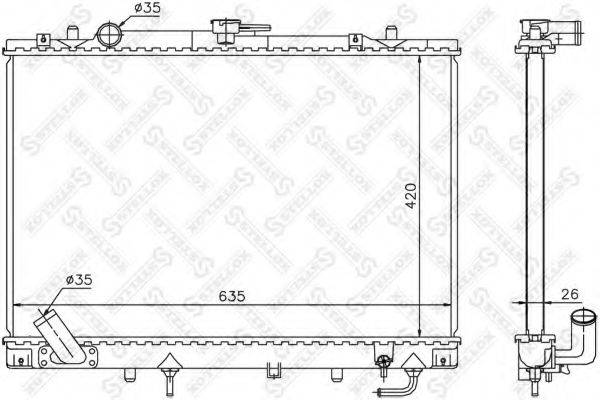 Теплообменник 10-25398-SX STELLOX