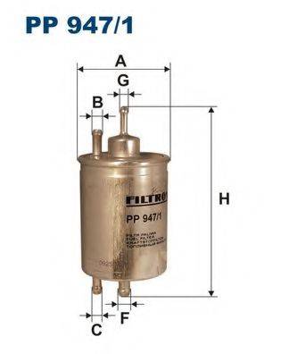 Фильтр топливный PP947/1 FILTRON