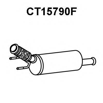 Сажевый / частичный фильтр, система выхлопа ОГ CT15790F VENEPORTE