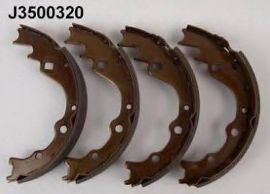 Комлект тормозных накладок J3500320 NIPPARTS