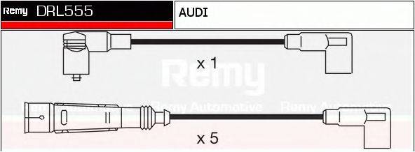 DRL555 REMY Комплект проводов зажигания DRL555 REMY