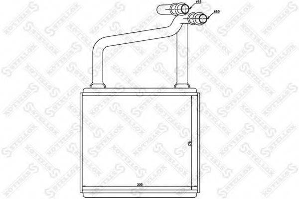 Теплообменник 10-35209-SX STELLOX