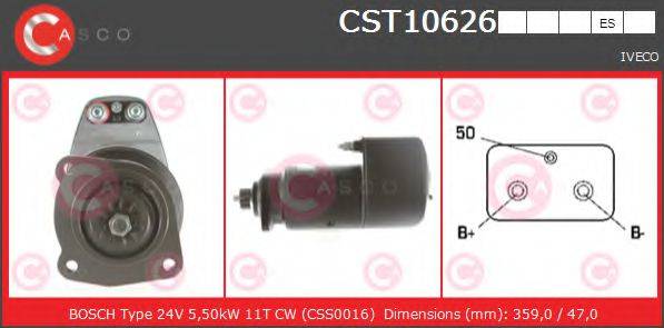 Стартер CST10626ES CASCO