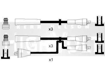 Комплект проводов зажигания OEF643 STANDARD