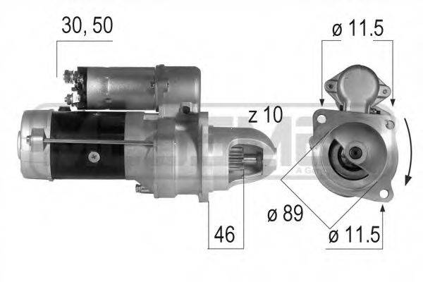 Стартер 220601 MESSMER