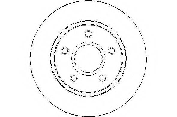 Тормозной диск NBD1677 NATIONAL