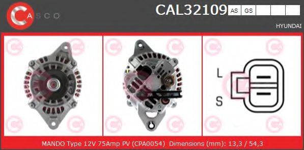 Генератор CAL32109AS CASCO