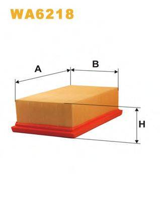 Фильтр воздушный WA6218 WIX FILTERS