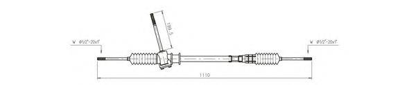 Рулевой механизм FO4001 GENERAL RICAMBI