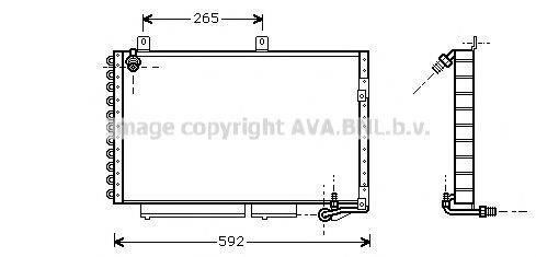 Конденсатор, кондиционер AI5184 AVA QUALITY COOLING