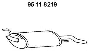 Глушитель выхлопных газов конечный 95 11 8219 EBERSPACHER