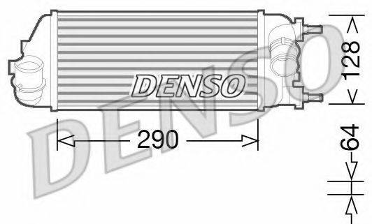 Интеркулер DIT09115 DENSO