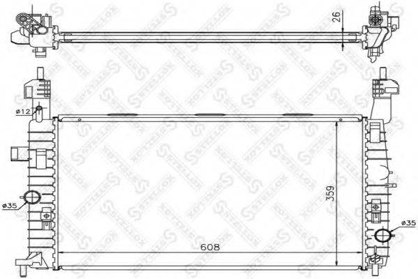 Теплообменник 10-26049-SX STELLOX