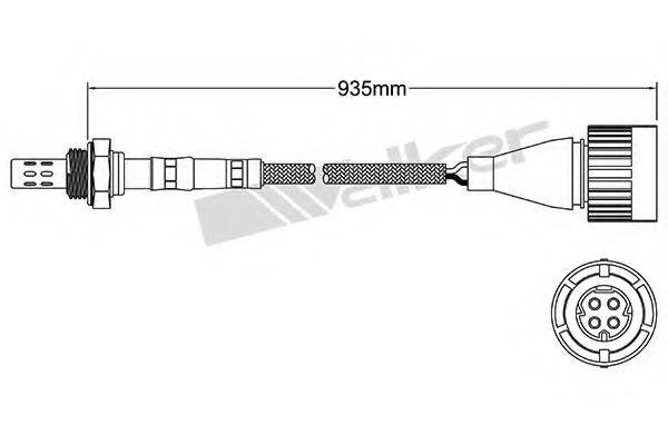 Лямбда-зонд 250-24824 WALKER PRODUCTS