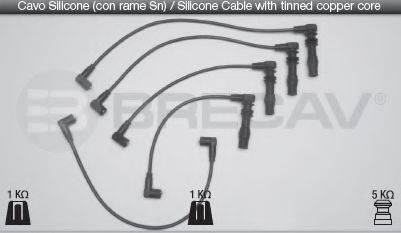 Комплект проводов зажигания 14.521 BRECAV