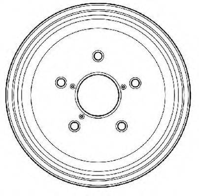 Тормозной барабан 329081J JURID