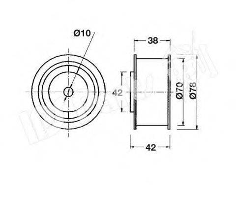 Натяжитель ITB-6533 IPS Parts