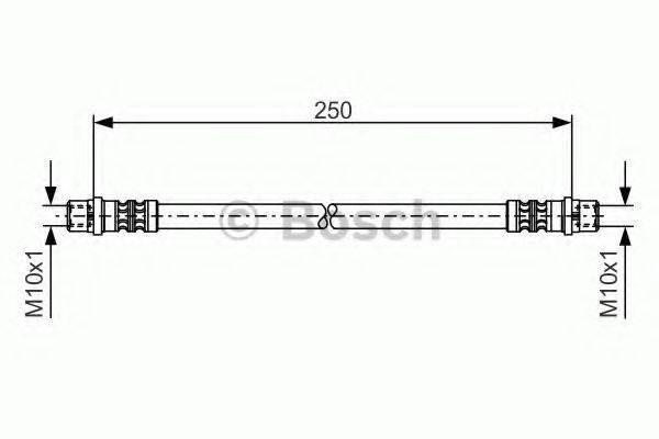 Тормозной шланг T 11 006 BREMBO