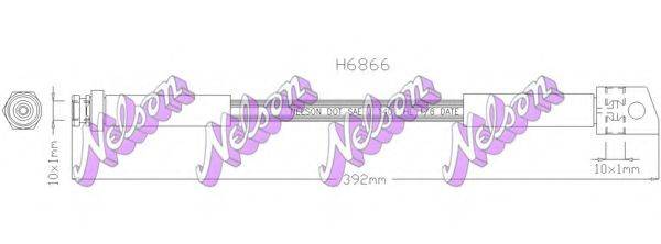 Тормозной шланг H6866 BROVEX-NELSON