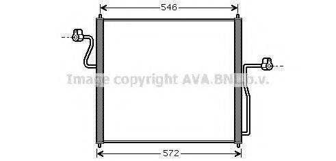 Конденсатор, кондиционер FD5358 AVA QUALITY COOLING