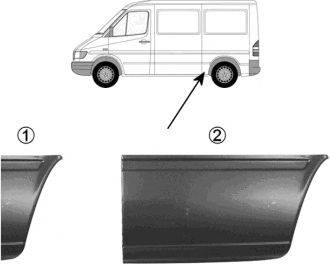 Боковина 3075139 VAN WEZEL