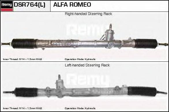 Рулевой механизм DSR764L REMY