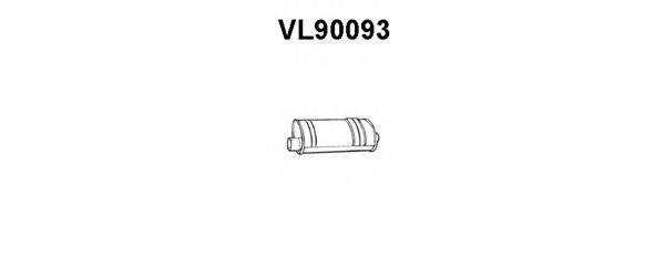 Труба выхлопного газа VL90093 VENEPORTE