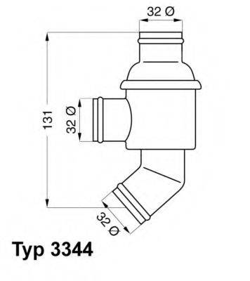 Термостат 3344.85 WAHLER