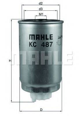Фильтр топливный KC 487 KNECHT