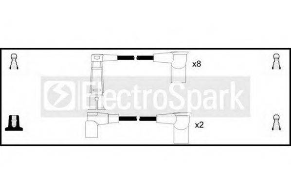Комплект проводов зажигания OEK739 STANDARD